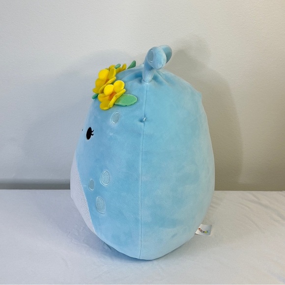 Original Squishmallows 11" Natnat The Alien Plush with Flower Crown Brand - Picture 4 of 9